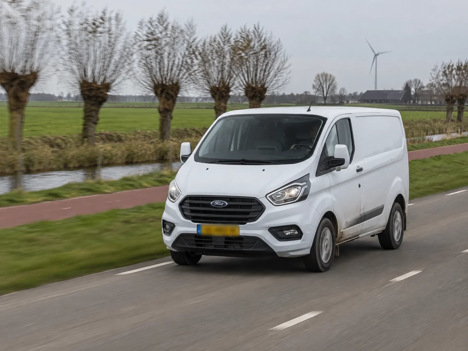 Kenneh-vrachtwagen onderweg