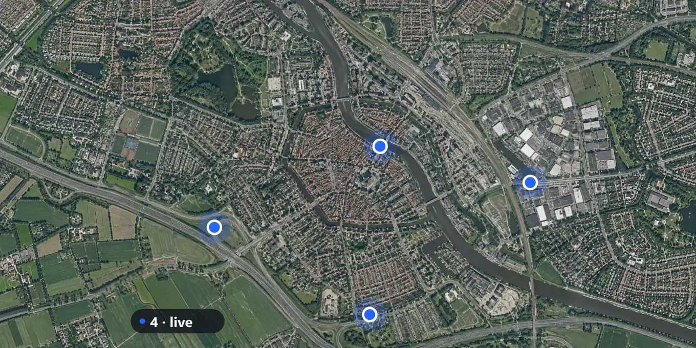 Sleuteloverdracht bij de balie