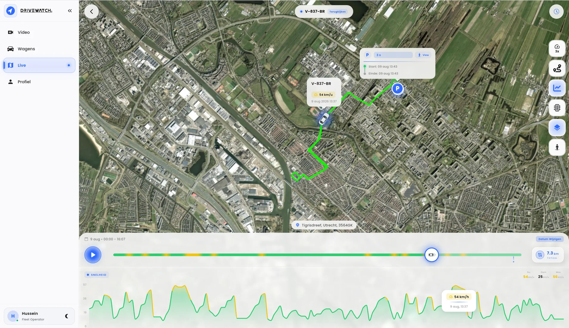 Drivewatch fleet dashboard